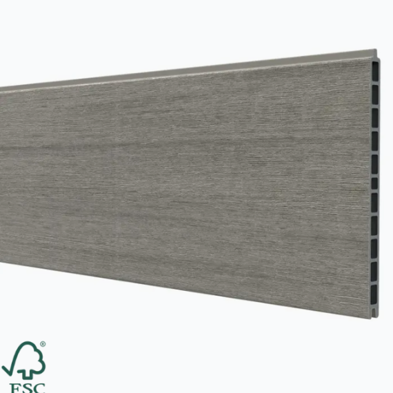 WPC Premium fence board Light Grey 21x310mm (wb300)L-178cm FSC®100% FSC®-C003450