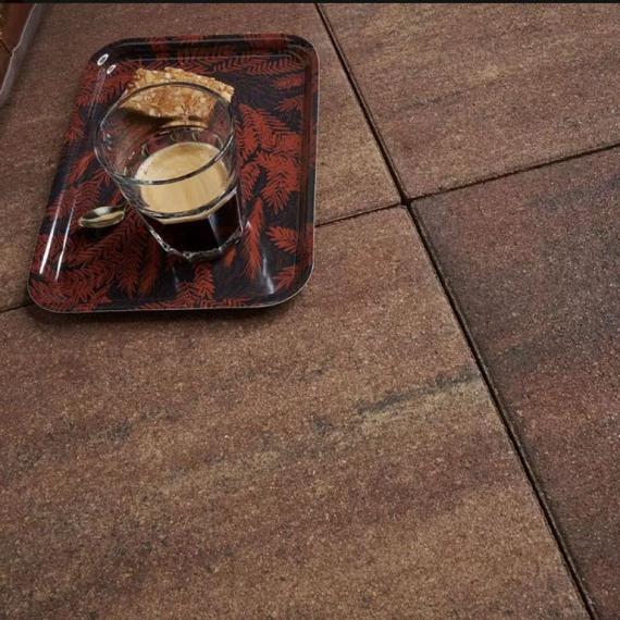 Grande Allure Facetta 60x60x5 cm Marmo Marone