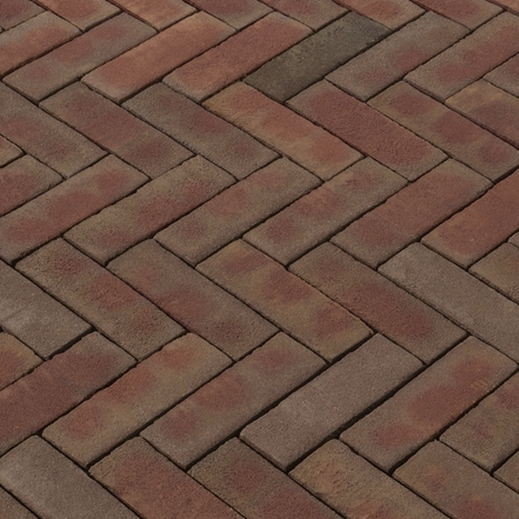 Gebakken waalformaat 80 mm Kreta, ongetrommeld