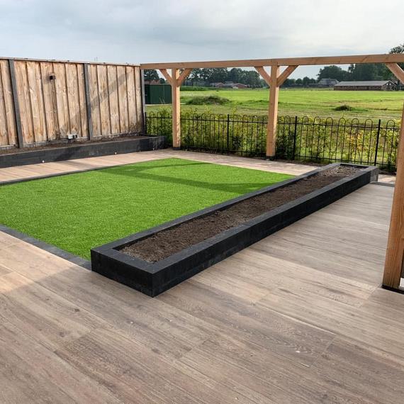 Keramische tegel 120x40x3 cm Timber Oak