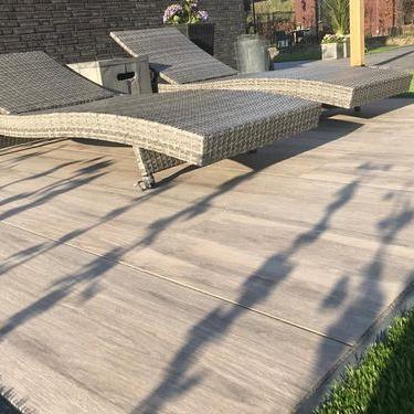Keramische tegel 120x40x3 cm Timber Oak