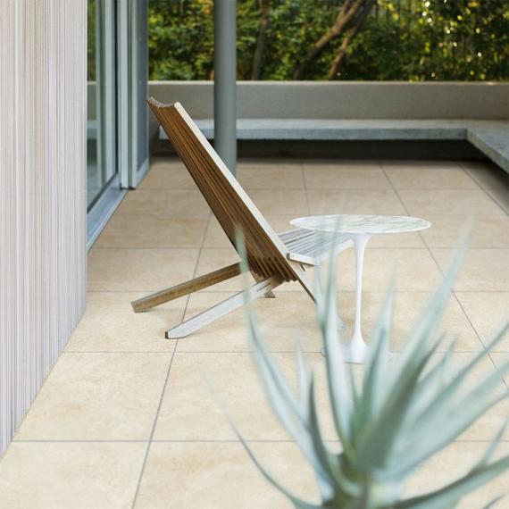 Keramische tegel Lime Beige 40x80x3 cm