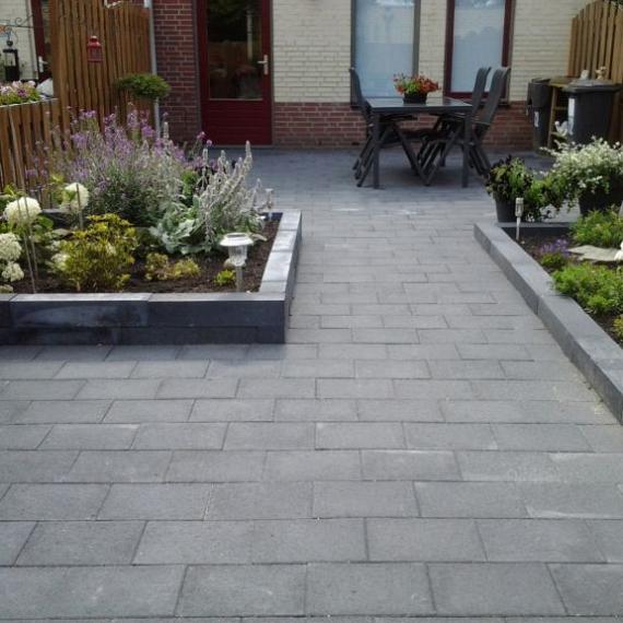 Terras+ Steen 20x30x8 cm Nero