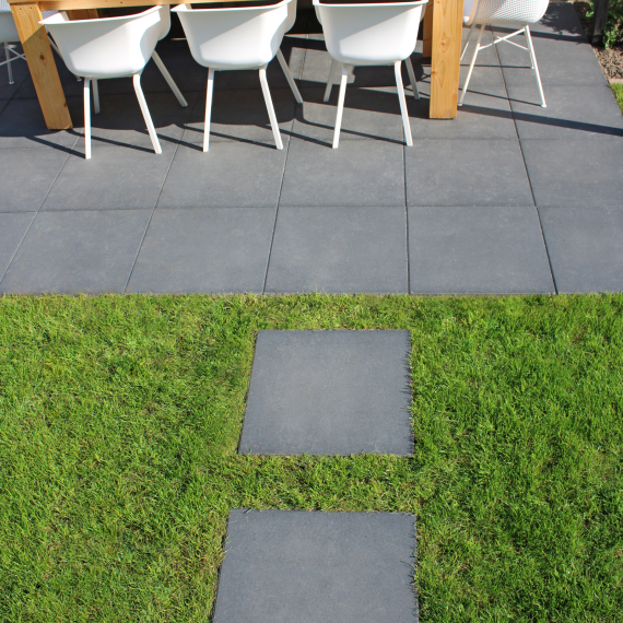 Mondo Facet 60x60x4 cm Pit Black