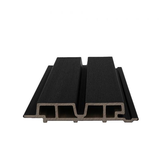 NewTechWood composiet co-extrusie wandbekleding Castellaton PRO65 3,3 x 18 x 290cm Zwart.