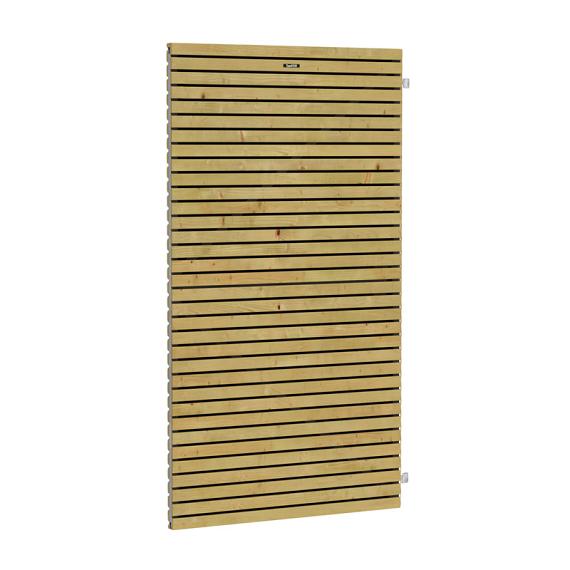 Tuindeur Elan 100 Excellent op verstelbaar stalen frame, 100x180 cm, groen geïmpregneerd