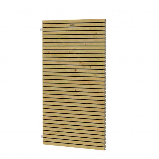Tuindeur Elan 100 Excellent op verstelbaar stalen frame, 100x180 cm, groen geïmpregneerd
