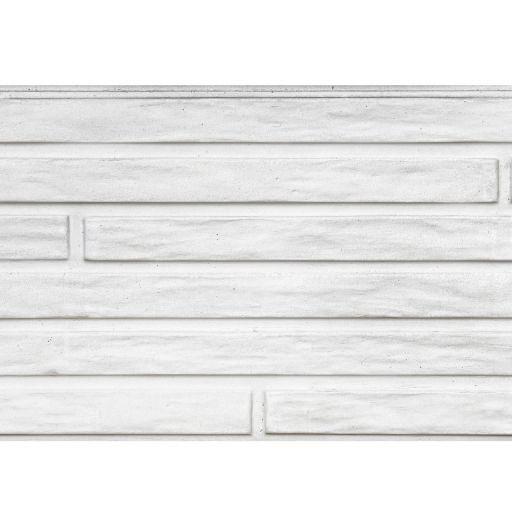 Berton©-motiefplaat wit/grijs H36 x D3,5 x L184 cm Lungo