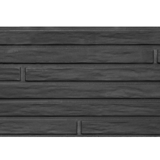 Berton©-motiefplaat antraciet gecoat H36 x D3,5 x L184 cm Lungo