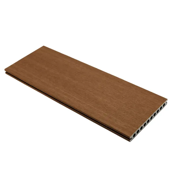 NewTechWood composiet co-extrusie dekdeel houtstructuur 2.3x21x300 cm Teak