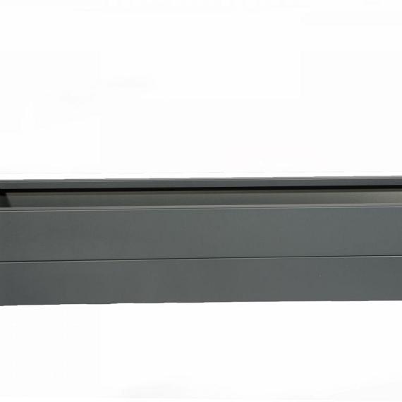 Bloembak antraciet 240x150x28 cm