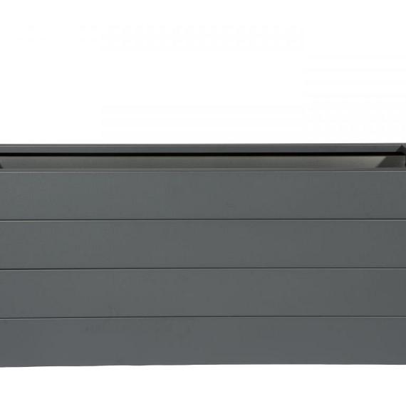 Bloembak antraciet 120x90x70 cm