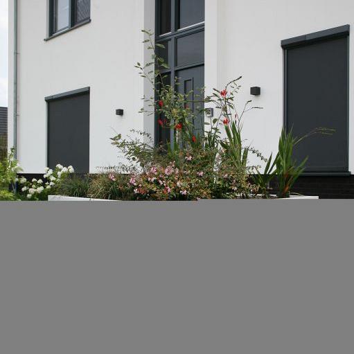 Bloembak wit 120x60x70 cm