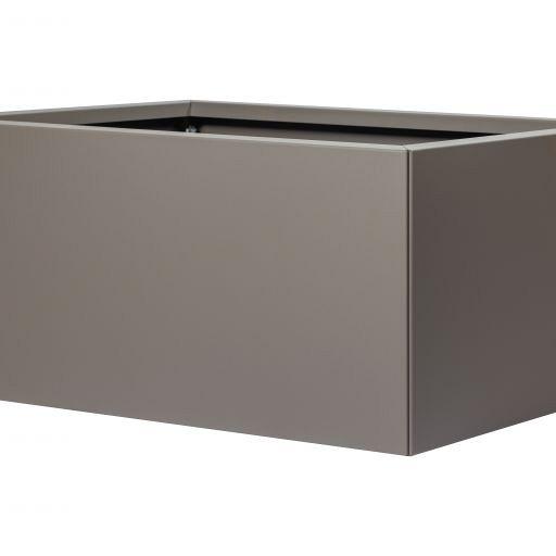 MBB Metalen bloembak taupe 60x90