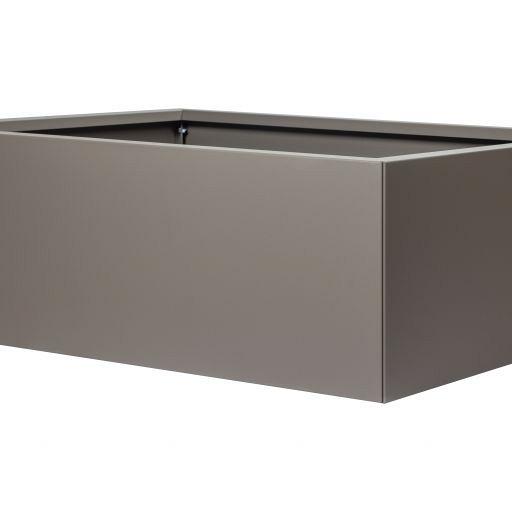 MBB Metalen bloembak taupe 90x120