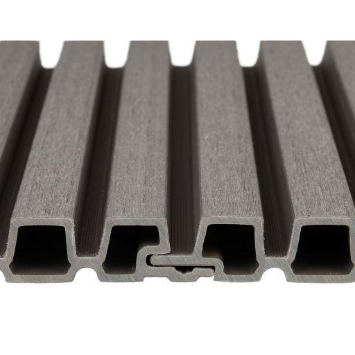 PuraTech 30 composiet gevelbekleding 3,3 x 17,0 x 290 cm Dark Grey