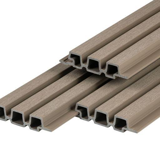 PuraTech 30 composiet gevelbekleding 3,3 x 17,0 x 290 cm Light Grey