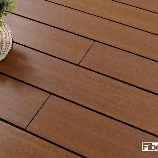 WPC 22,5x138mm 3m Fiberdeck Exotics Ipé kantplank massief FSC®100%