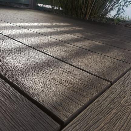 WPC 22,5x138mm 5m Fiberdeck Vintage Graphite / Wengé FSC®100%