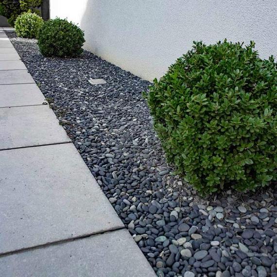 Beach Pebbles Black 8/16 mm losgestort