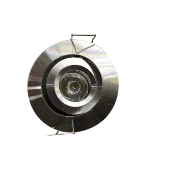 Verlichtingsspot zilver, 12V, 52mm (losse spot)