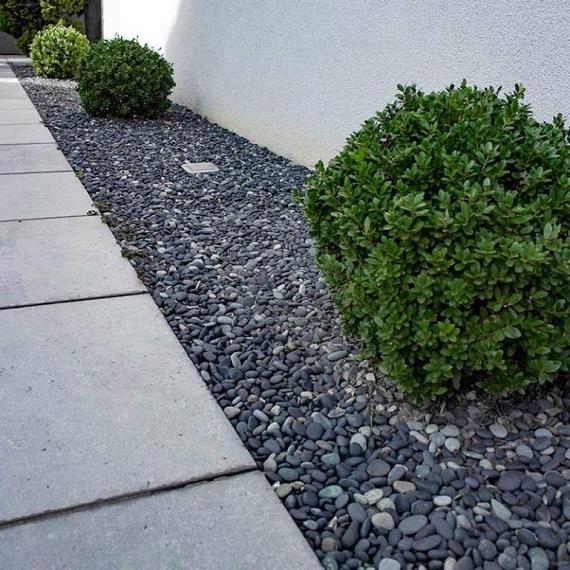 Split | Beach Pebbles Black 8/16 mm | Bigbag | 1 m3 | 1600 kg