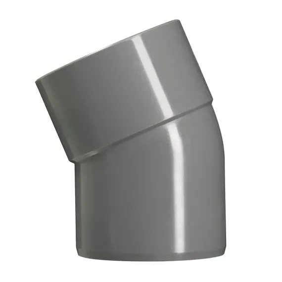 Pvc hwa 80 mm 22 graden bocht 1x lijmmof
