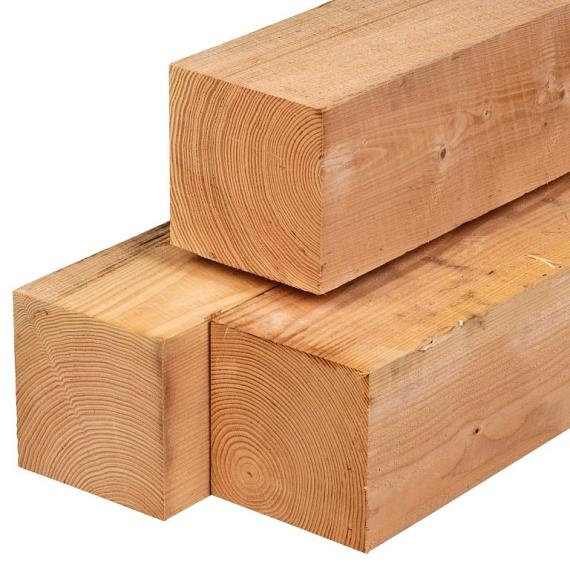 Douglas staander fijnbezaagd 20x20x300cm