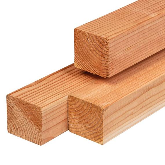 Douglas staander geschaafd 11x11x300