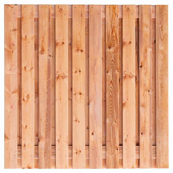 Red class tuinscherm geschaafd 21 planks (19+2) 180x180cm
