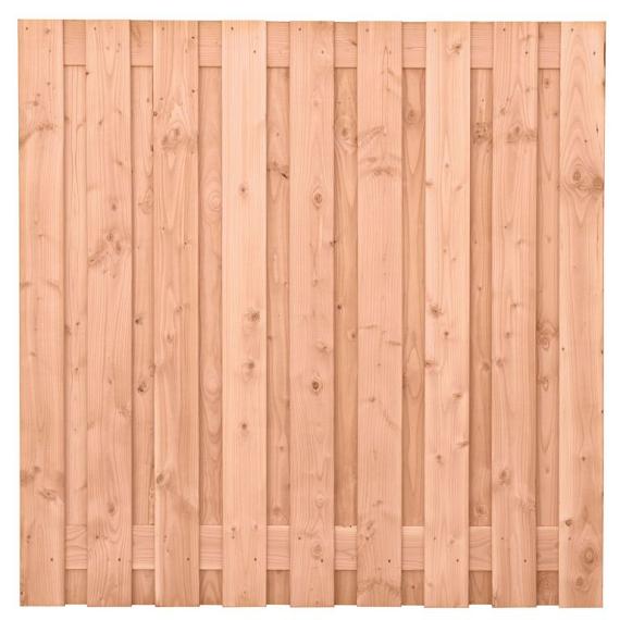 Tuinscherm Salzburg, douglas, RVS-geschroefd, 19-planks (17+2) 180x180 cm