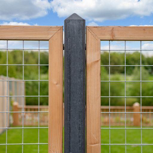 Gaaselement met kader 45x70/robuust - H180xB90cm douglas