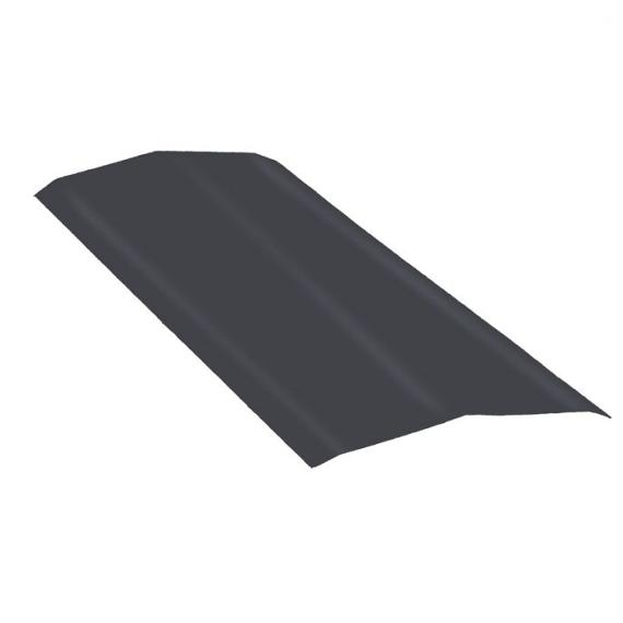 Easy-pan antraciet glans nokvorst 90 cm