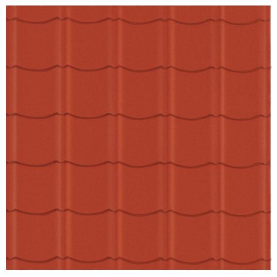 Easy-pan rood glans plaat 86x113,5 cm