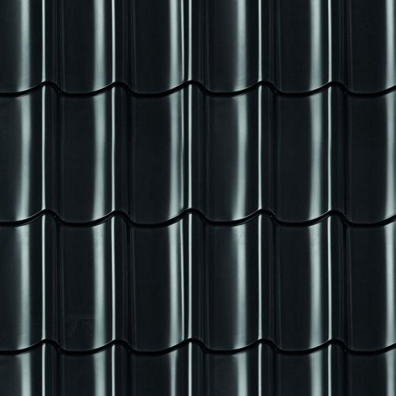 Dakpanprofielplaten zwart, Hamar L Type 9 - 12