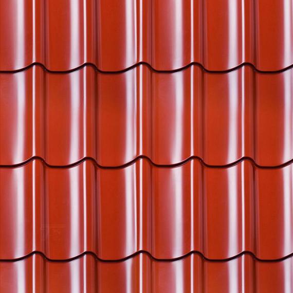 Dakpanprofielplaten terracotta, Billund XL uitbreiding
