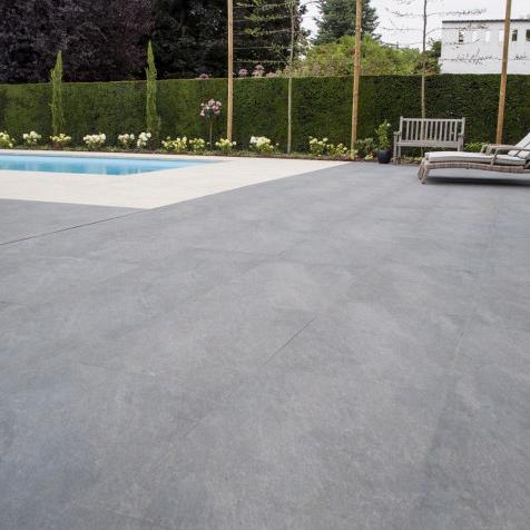 Ceramaxx Andes Nero, 60x60x3 cm rectified