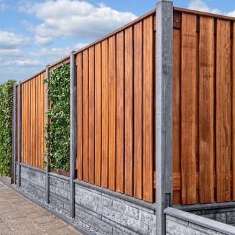 Beton-afdekkap antraciet diamantkop - 180cm