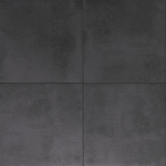 Keramische tegel Betonlook Antracite 60x60x2 cm