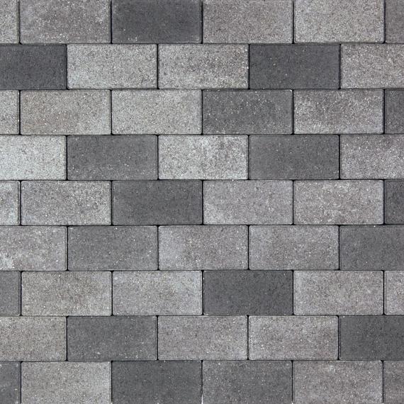 Halve BKK 10,5x10,5x8 cm Grijs-zwart