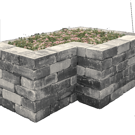 Tumbelwall getrommeld 30x20x10 cm Matterhorn