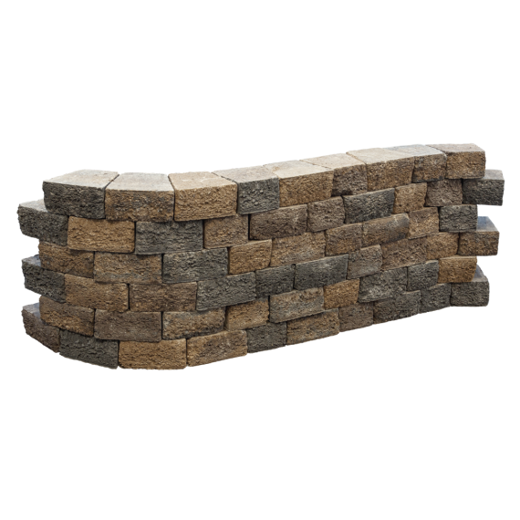 Pilestone 23/17x21,5x10 cm Walnut
