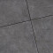 Keramische tegel Cilento Antracite Due 80x80x2 cm