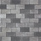 BKK 21x10,5x8 cm Grijs-zwart