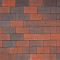 Halve BKK 10,5x10,5x8 cm Rood-zwart