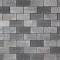 Halve BKK 10,5x10,5x8 cm Grijs-zwart