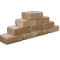 Tumbelwall getrommeld 30x20x10 cm Mont Blanc