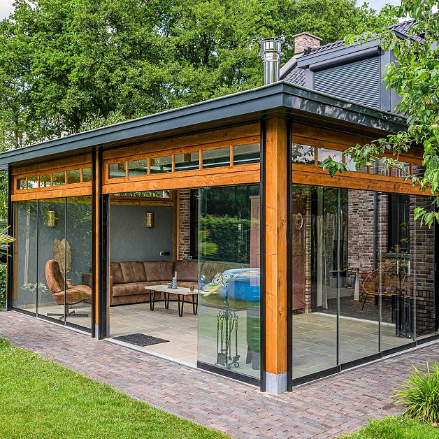 tuinkamer hout daklicht screens lunteren lr 6842 1 