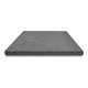Oud Hollandse tegel zonder facet, gewapend  100x100x5 Antraciet
