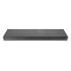 Oud Hollandse tegel zonder facet, gewapend  200x50x10 Antraciet